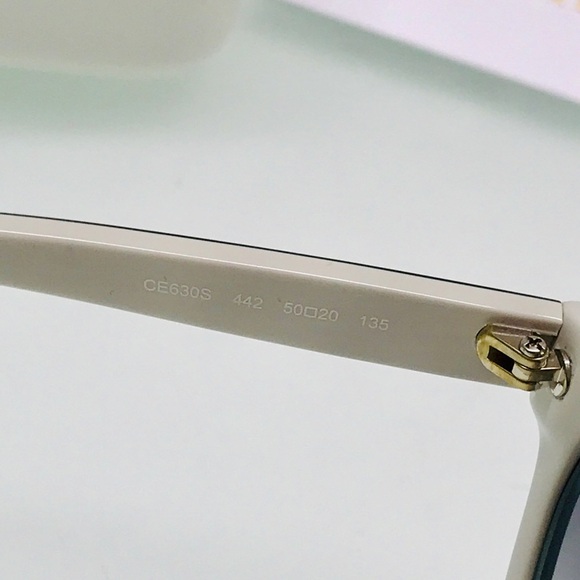 NWT CHLOE CE630S - 442 White Blue Sunglasses - Picture 6 of 9